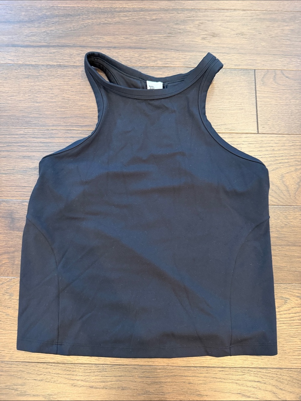 all in motion Black High-Neck Crop Tank Size Medium - P25